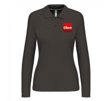 POLO FEMME M.LONGUES KARIBAN K244