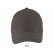 CASQUETTE SOLS GRIS CARBONE