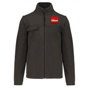VESTE POLAIRE MANCHES AMOVIBLES K9105 - KARIBAN