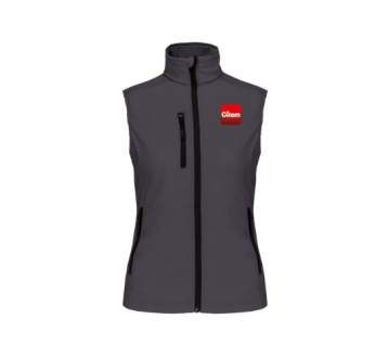GILET SOFTSHELL FEMME K404 GRIS "GITEM"