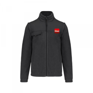 VESTE POLAIRE MANCHES AMOVIBLES WK9105 GRIS "GITEM"