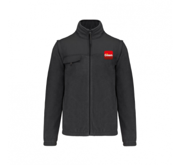 VESTE POLAIRE MANCHES AMOVIBLES WK9105 GRIS...